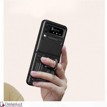 5in1 smūgiams atsparus dėklas su žiedu ir kameros apsauga (Samsung Z flip 4) 5in1 smūgiams atsparus dėklas su žiedu ir kameros apsauga (Samsung Z flip 4)